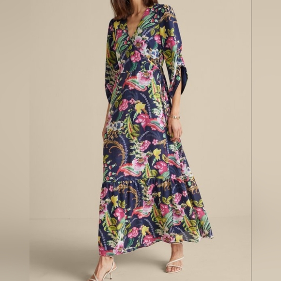 NWT - Never Worn - Soft Surroundings Samantha Maxi Dress 1X - Picture 6 of 7